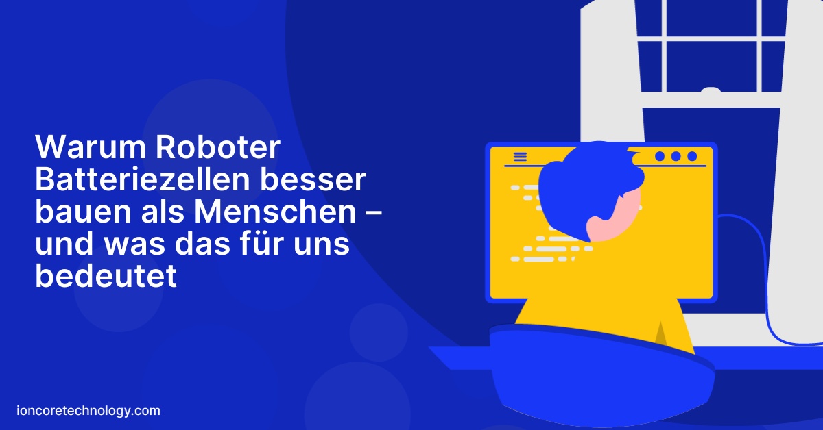 Warum Roboter Batteriezellen besser bauen als Menschen – und was das für uns bedeutet