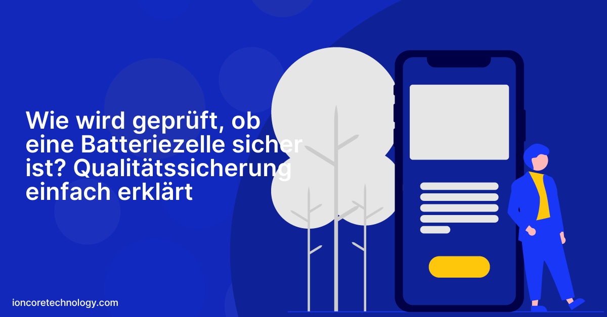 Wie wird geprüft, ob eine Batteriezelle sicher ist? Qualitätssicherung einfach erklärt