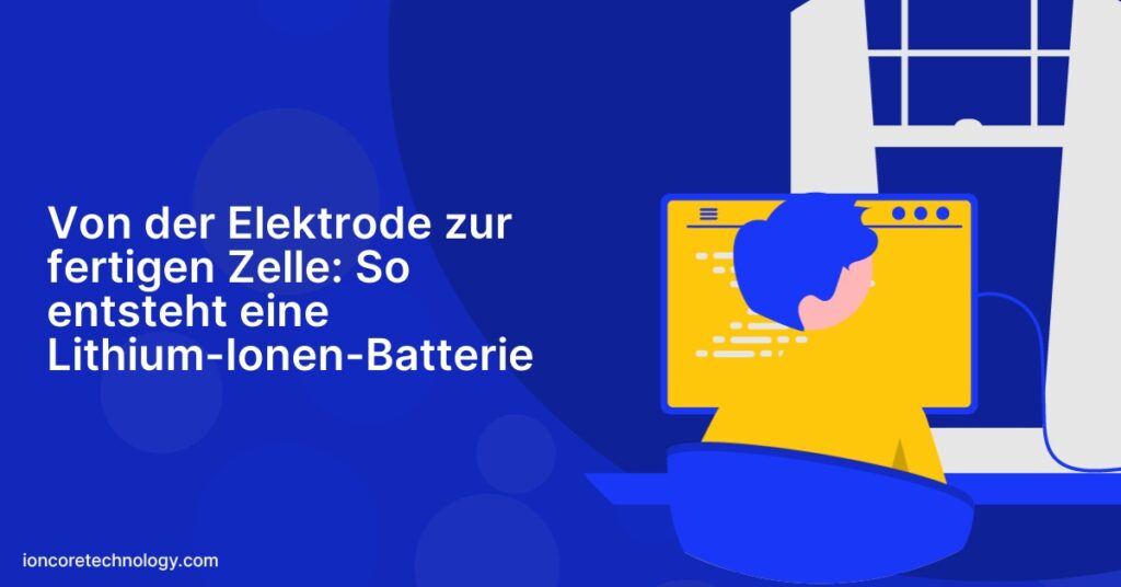 Von der Elektrode zur fertigen Zelle: So entsteht eine Lithium-Ionen-Batterie