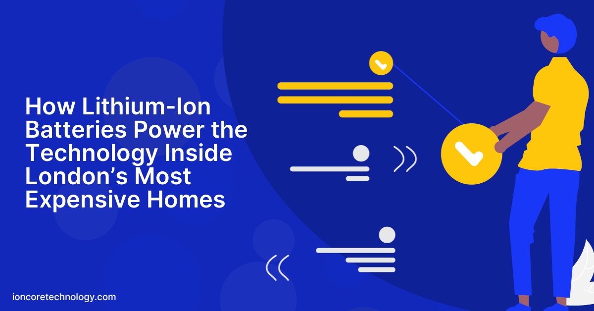 How Lithium-Ion Batteries Power the Technology Inside London’s Most Expensive Homes